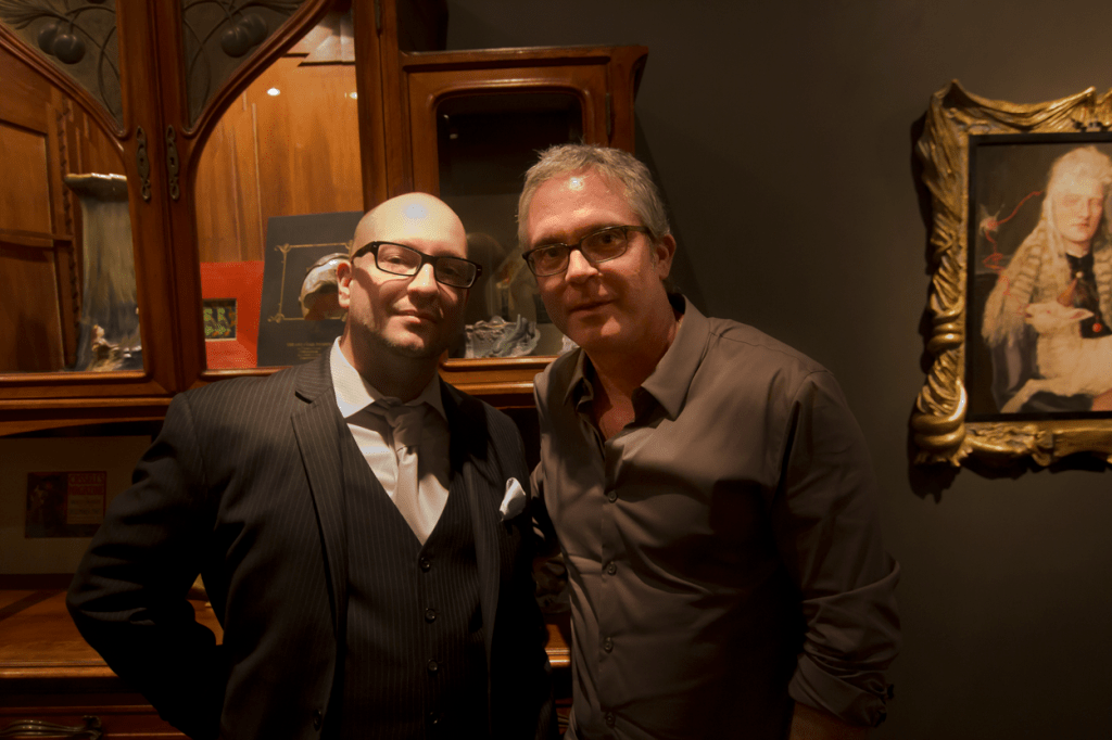 Thomas Negovan with SALEM co-creator, Brannon Braga